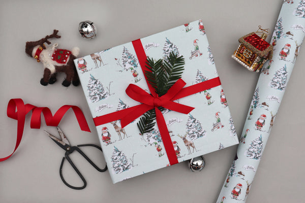 North Pole Christmas Wrapping Paper By Paper and Inc