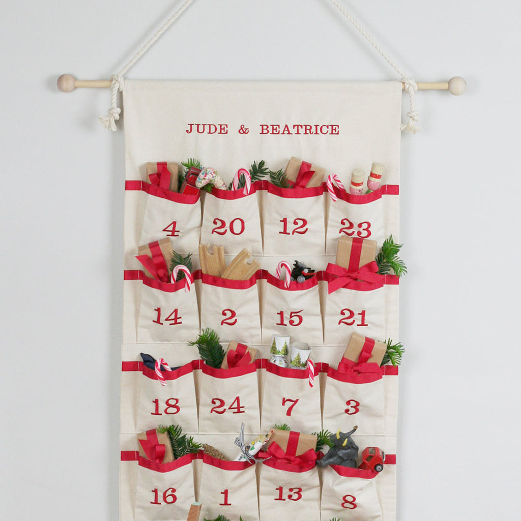 cotton advent calendar