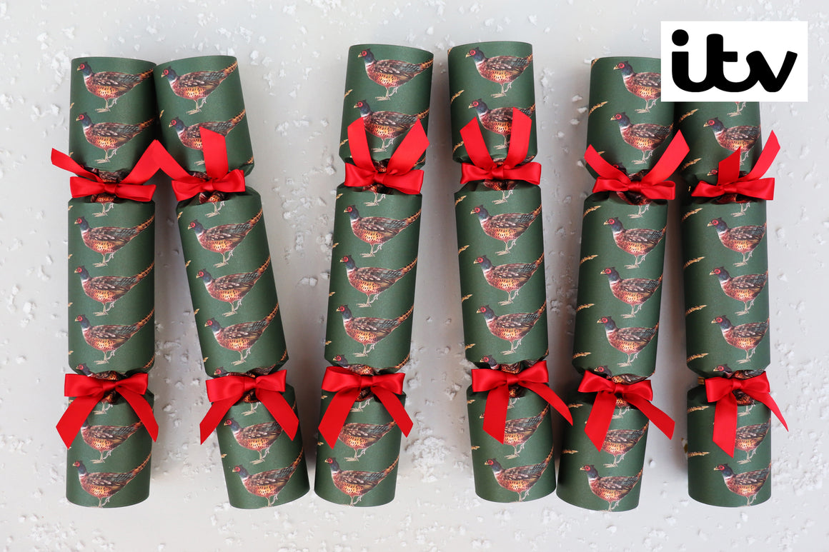 luxury christmas crackers handmade in uk