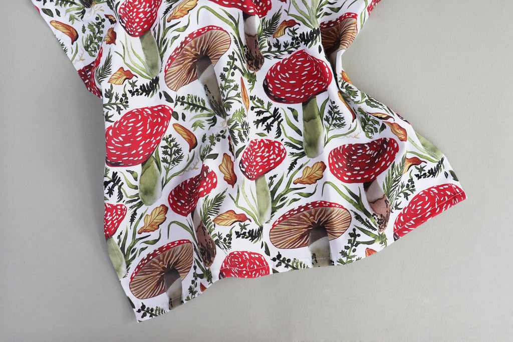 mushroom cotton napkin luxury christmas