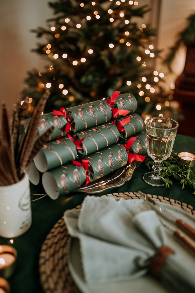 luxury christmas crackers handmade in uk