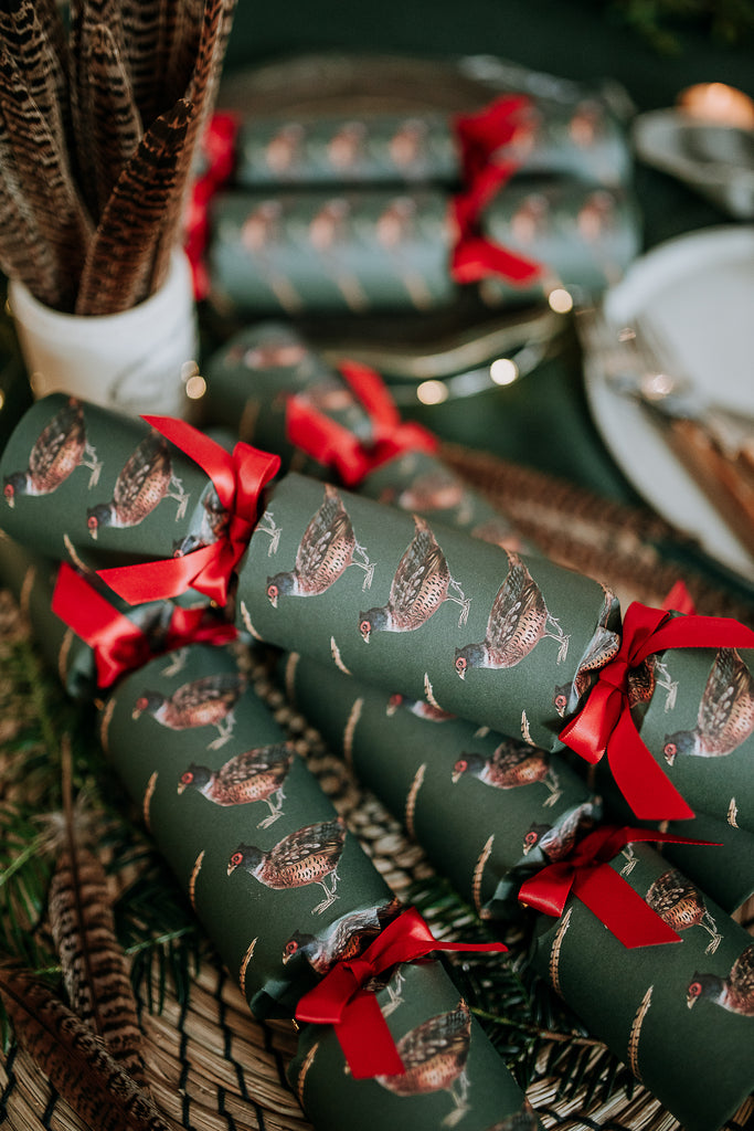 luxury christmas crackers handmade in uk