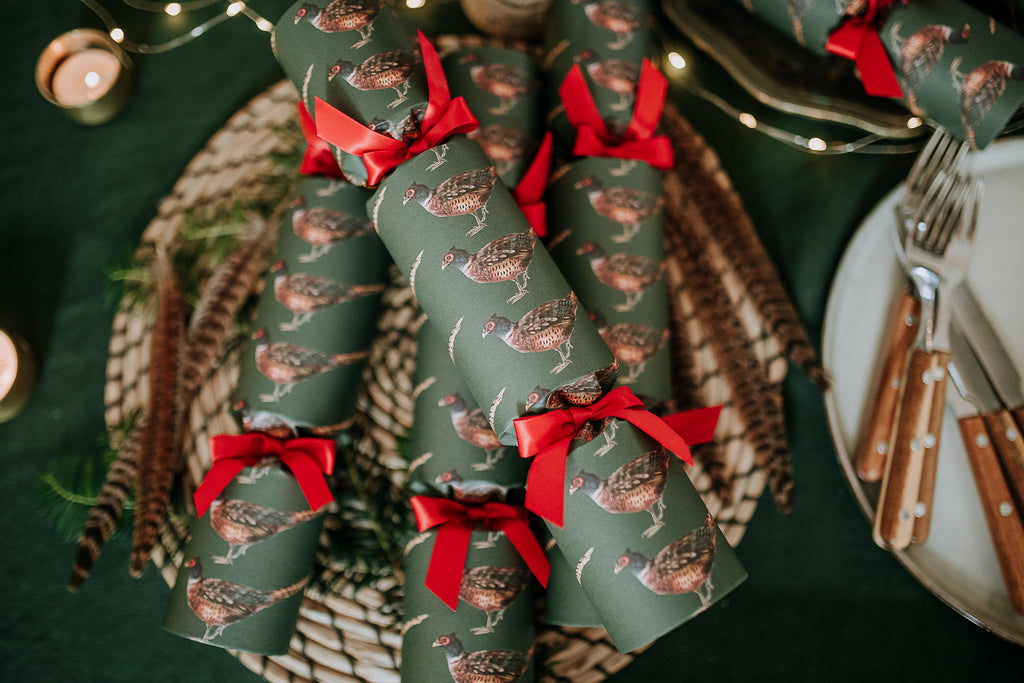 luxury christmas crackers handmade in uk