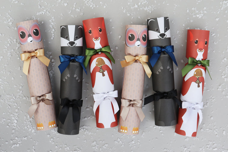 luxury christmas crackers handmade in uk