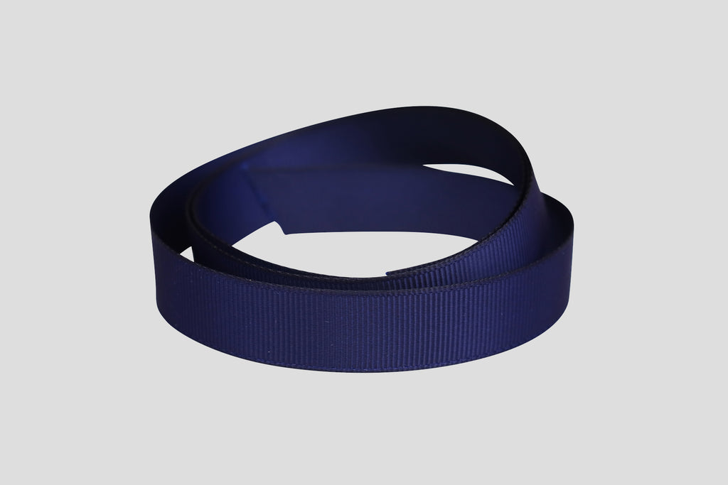 navy blue christmas grosgrain