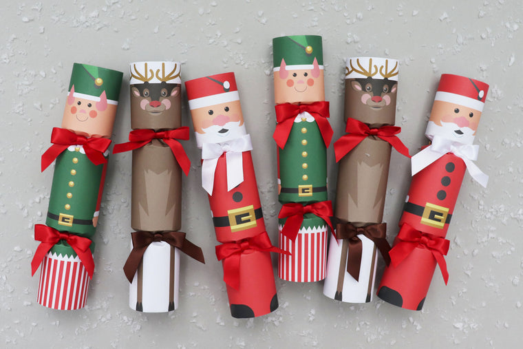 luxury christmas crackers handmade in uk