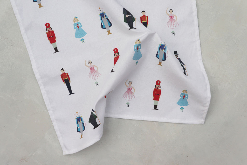 nutcracker cotton luxury napkin christmas