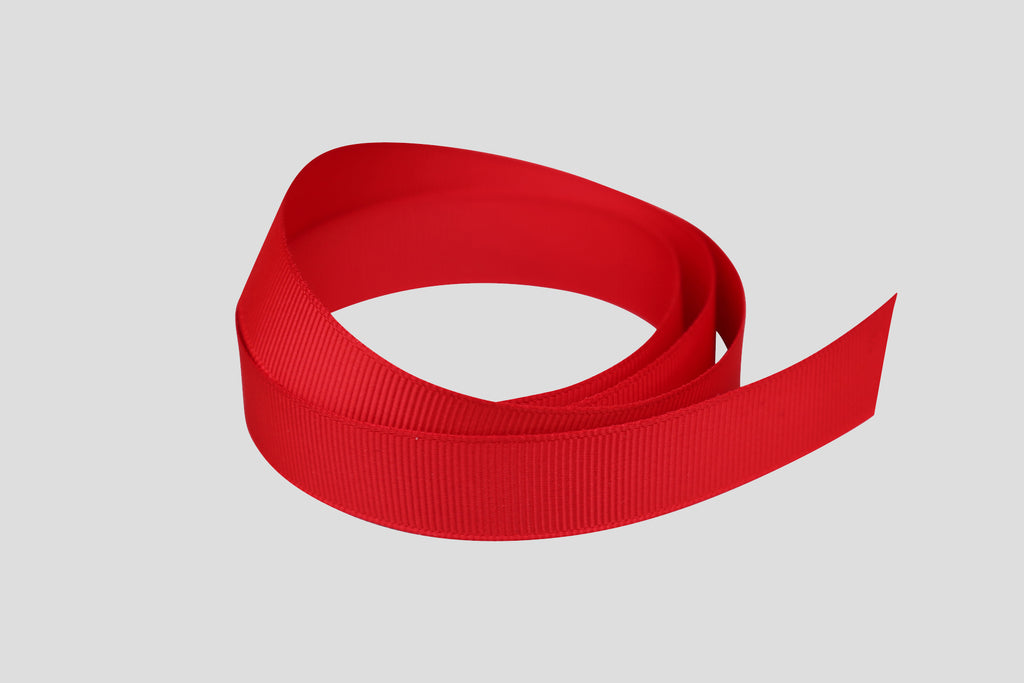 red christmas grosgrain